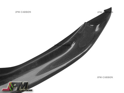 V Style Carbon Fiber Front Bumper Add-on Lip Fits For 2015-2020 BMW F80 M3 / F82 M4 Only