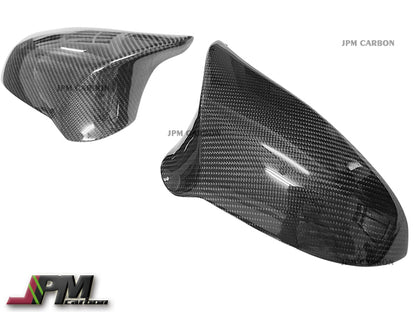 Carbon Fiber Replacement Mirror Covers Fits For 2015-2020 BMW F80 M3 / F82 M4 Only