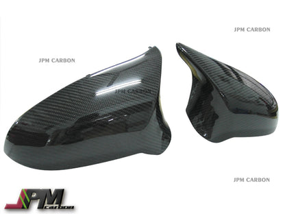 Carbon Fiber Replacement Mirror Covers Fits For 2015-2020 BMW F80 M3 / F82 M4 Only