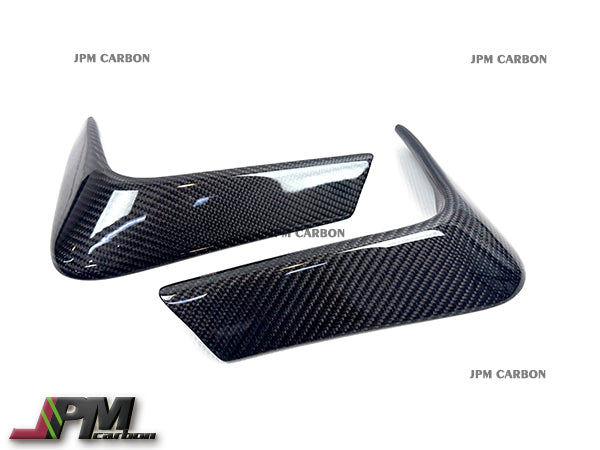 Carbon Fiber Rear Bumper Trim Covers Fits For 2014-2020 BMW F80 M3 & F82 M4 Only