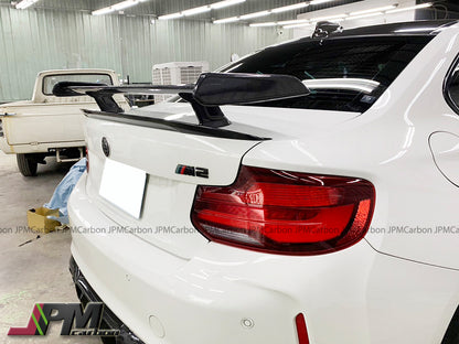 DTM Style Carbon Fiber Trunk Spoiler Fits For 2015-2020 BMW F80 M3 /F82 M4 & 2016-2021 F87 M2