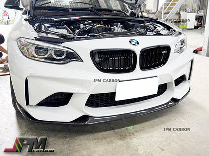 Performance Style Carbon Fiber Front Bumper Add-on Lip Fits For 2015-2018 BMW F87 M2 Only