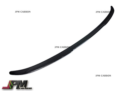 V Style Carbon Fiber Trunk Spoiler Fits For 2020up BMW G22 4-Series Coupe Only