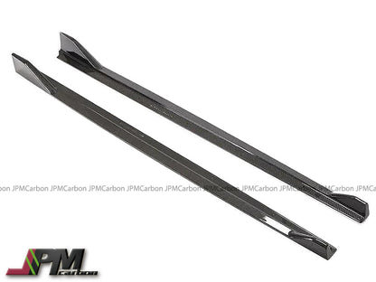 AC Style Carbon Fiber Side Skirt Lips Fits For 2019-2024 BMW G29 Z4 with M-Sport Package Only