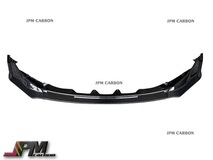 V Style Carbon Fiber Front Bumper Add-on Lip Fits For 2020-2024 BMW G80 M3 / G82 M4 Only