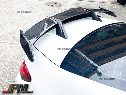 MP Style Carbon Fiber Trunk Spoiler Fits For 2021-2024 BMW G80 M3 & G82 M4