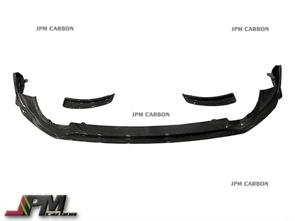 TRD Style Carbon Fiber Front Bumper Add-on Lip Fits For 2020-2024 Toyota GR Yaris Only