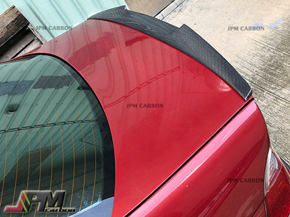 M4 Style Carbon Fiber Trunk Spoiler Fits For 1998-2006 BMW E46 3-Series Sedan Only