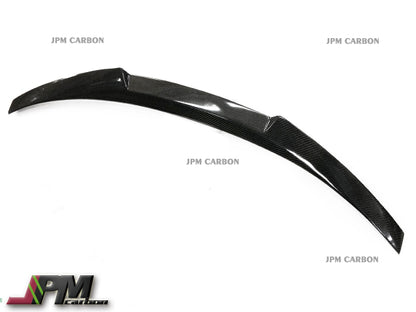 M4 Style Carbon Fiber Trunk Spoiler Fits For 2014-2021 BMW F22 2-Series Coupe Only