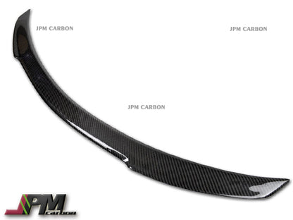 Mercedes-Benz W205 C-Class Sedan 2015-2020 Carbon Fiber V Style Trunk Spoiler