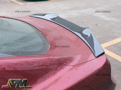 A Style Carbon Fiber Trunk Spoiler Fits For 2015-2021 Ford Mustang Only