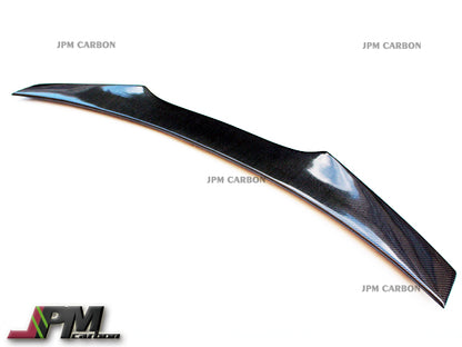 A Style Carbon Fiber Trunk Spoiler Fits For 2015-2021 Ford Mustang Only