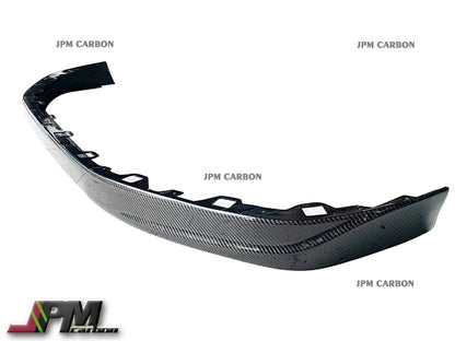 OEM Style Carbon Fiber Front Bumper Add-on Lip Fits For 2008-2011 Nissan GT-R R35 Only