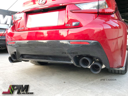 OEM Style Carbon Fiber Rear Diffuser Fits For 2015-2018 Lexus RC-F Only