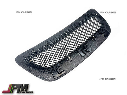 OEM Style Carbon Fiber Replacement Engine Hood Vent Cover Fits For 2015-2020 Lexus RC-F Only