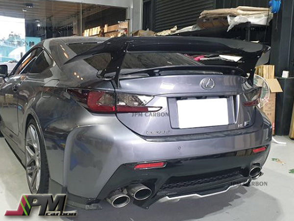 AG Style Carbon Fiber Trunk Spoiler Wing Fits For 2015-2018 Lexus RC-F –  JPMCarbon