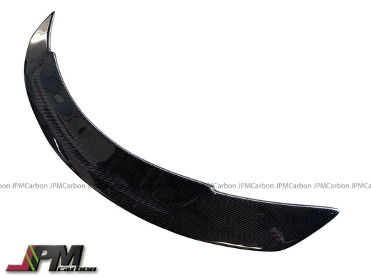 RT Style Carbon Fiber Trunk Spoiler Fits For 2015-2021 Mercedes-Benz W205 C-Class Sedan Only