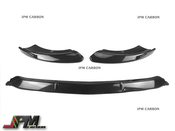 DP Style Carbon Fiber Front Bumper Add-on Lip Fits For 2021-2023 Merce