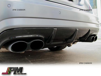 DP Style Carbon Fiber Rear Diffuser Fits For 2006-2010 Mercedes-Benz W216 Pre-facelift CL63 CL65 Only