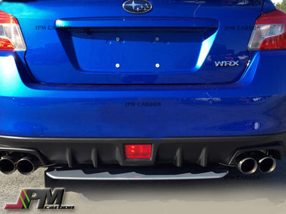 STI Style Carbon Fiber Rear Add-on Diffuser Fits For 2015-2021 Subaru WRX / STI