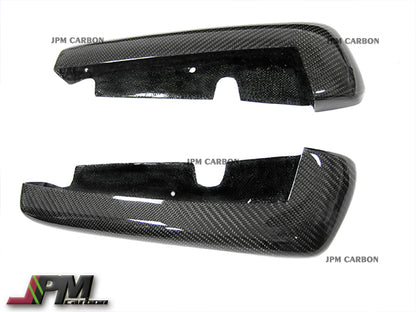 CS Style Carbon Fiber Rear Bumper Add-on Splitter Lips Fits For 2015-2021 Subaru WRX / STI Only