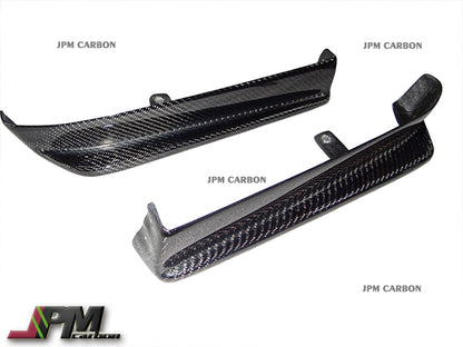 STI Style Carbon Fiber Rear Bumper Add-on Splitter Lips Fits For 2015-2021 Subaru WRX / STI Only