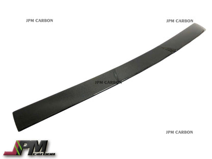 V Style Carbon Fiber Roof Spoiler Fits For 2015-2021 Subaru WRX / STI Sedan Only