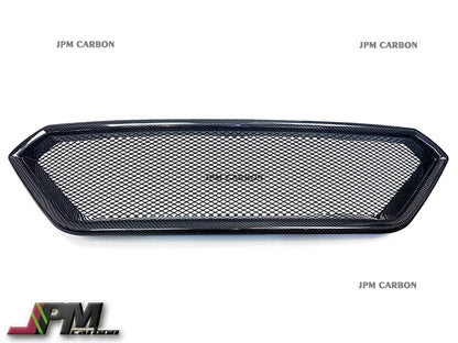 JPM Sporty Carbon Fiber Front Replacement Grille Fits For 2022-2024 Subaru WRX / STI Only