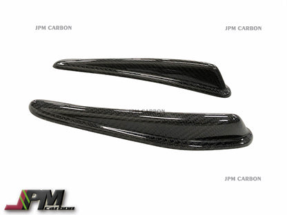 Carbon Fiber Front Bumper Add-on Canards Fits For 2015-2021 Subaru WRX / STI Only