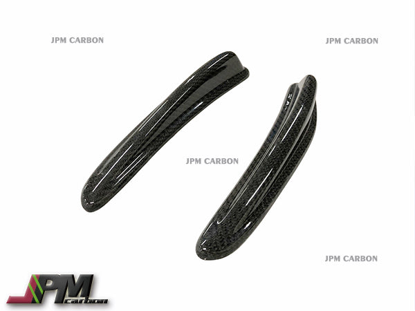 Carbon Fiber Front Bumper Add-on Canards Fits For 2015-2021 Subaru WRX / STI Only